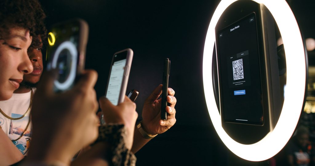 Chicago Photo Booth Rental Scan QR Code Chicago Photo Booth Rental Scan QR Code